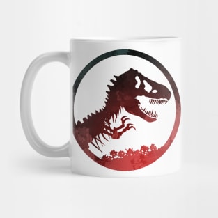 Dinosaur Inspired Silhouette Mug